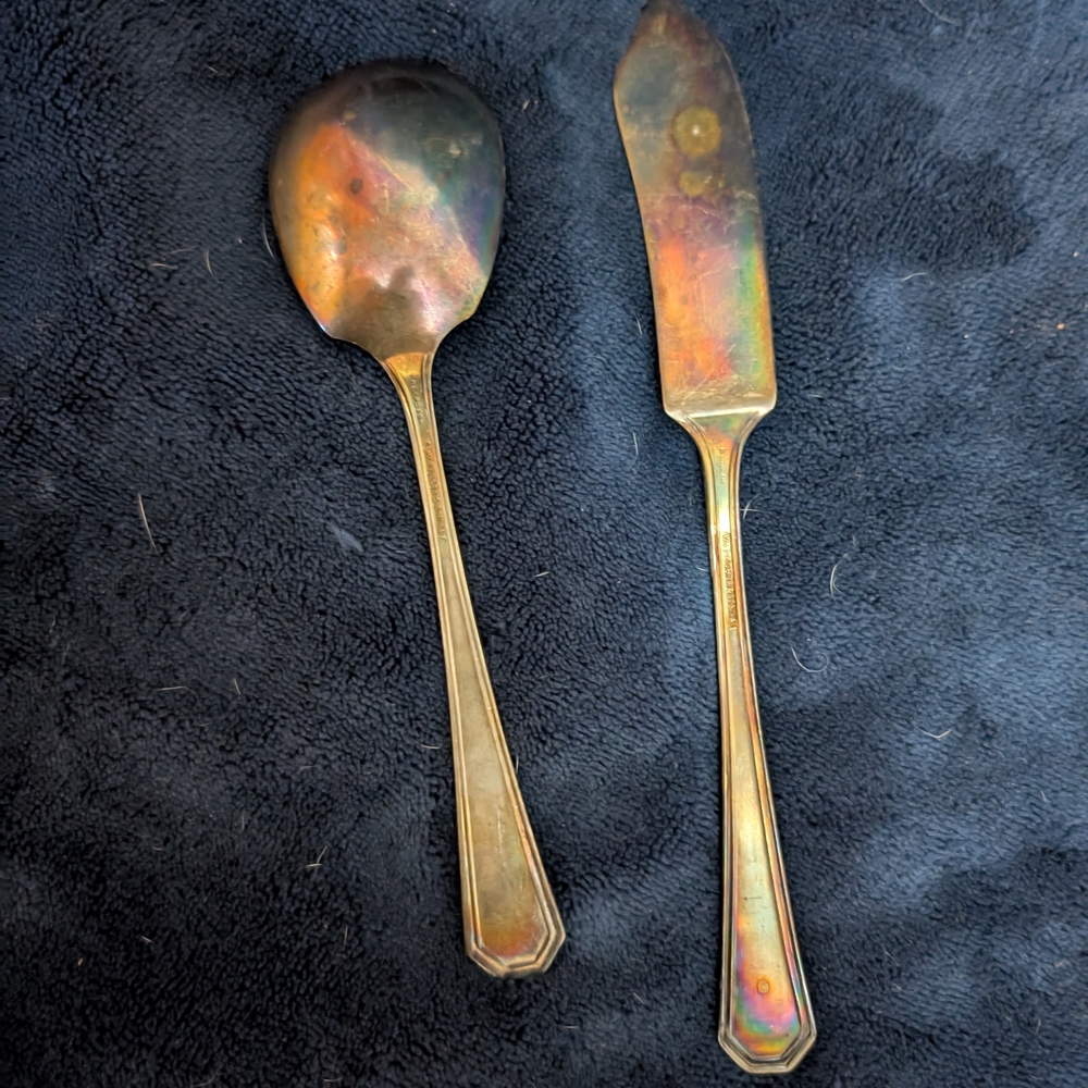Vintage Elegant Silver Set
